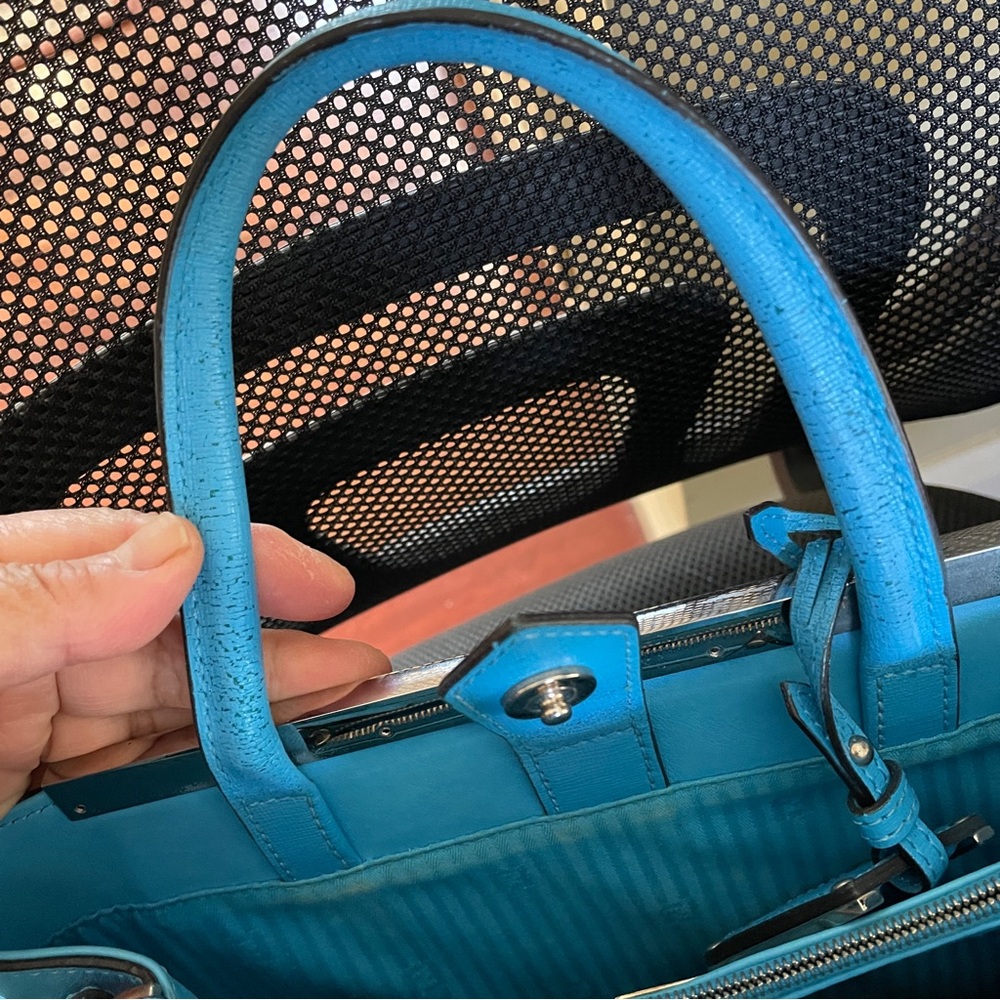 Fendi Blue Mini Bag - Picture 9 of 16